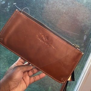 Patricia Nash Leather wristlet/wallet
